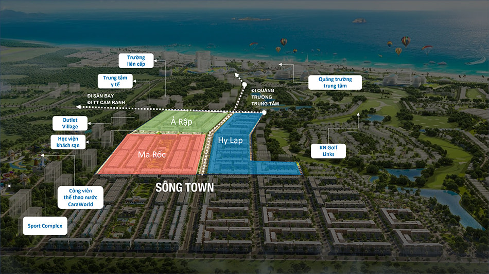 Sông Town đa dạng các sản phẩm hot với quy mô khủng lên tới 52,99 ha