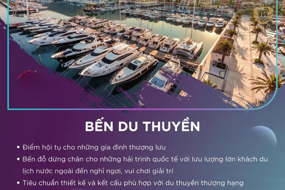 Bến du thuyền sang trọng đẳng cấp