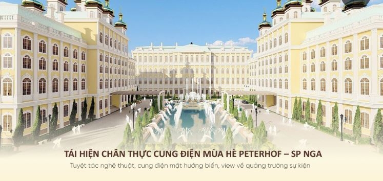 Tiện ích cung điện mùa hè sống động tạo nên giá trị sinh lời